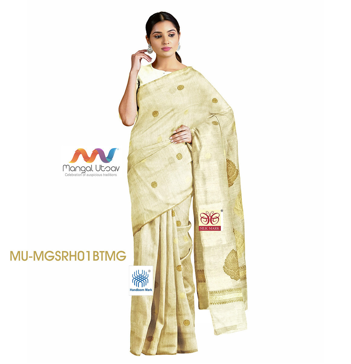 Pure Munga Silk Saree